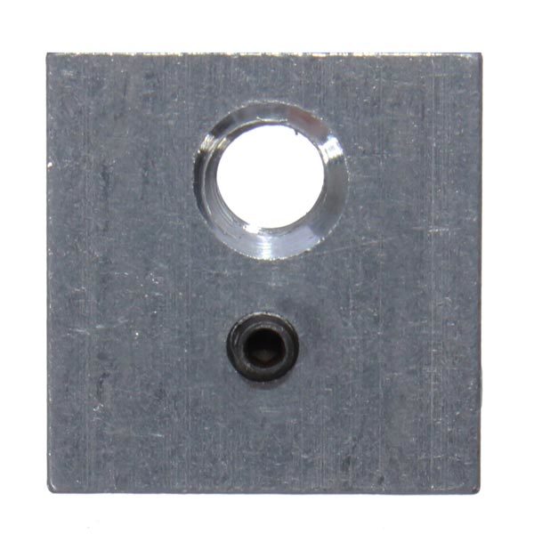 MK7/MK8 20*20*10mm Aluminum Heating Block For 3D Printer 3 MK7/MK8 20*20*10mm Aluminum Heating Block For 3D Printer - Image 3