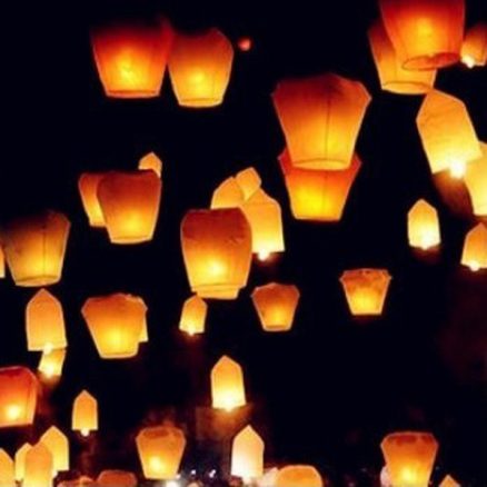 Love Heart Kong Ming Sky Lanterns Chinese Traditional Wishing Lamp 1