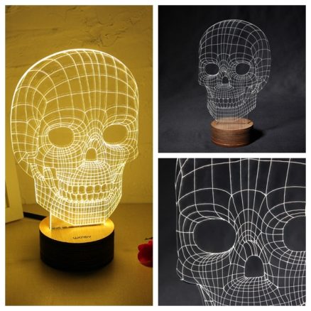 3D Visual LED Small Table Night Light For Holiday Valentine's Day 3