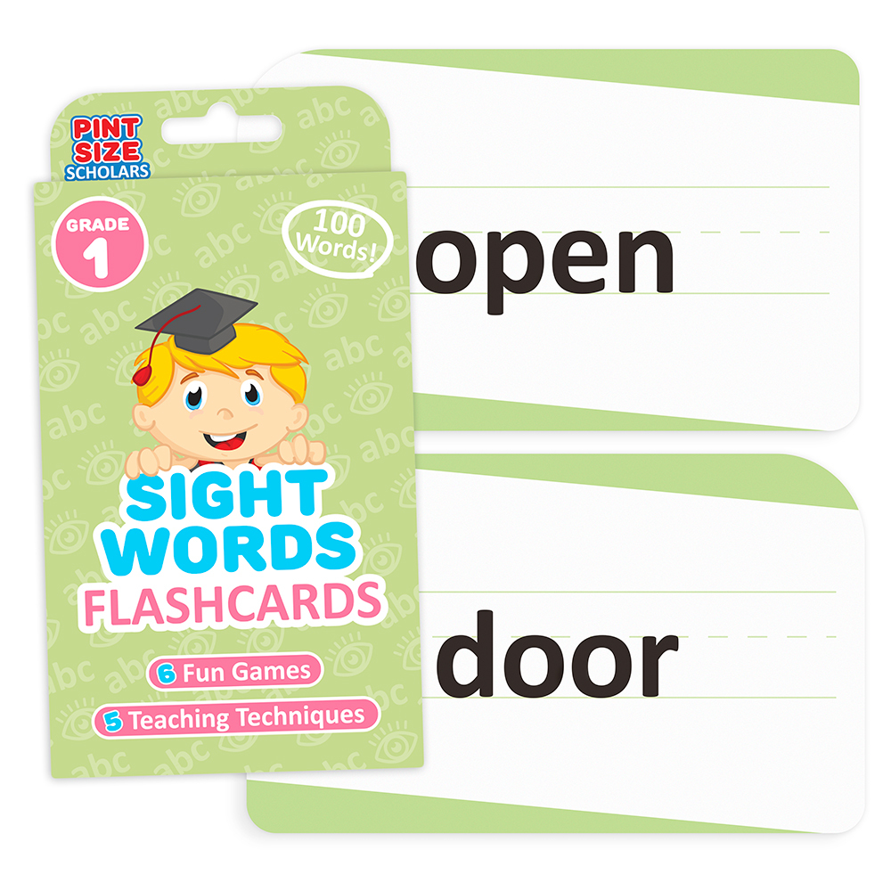Sight Words Flashcards, First Grade 2