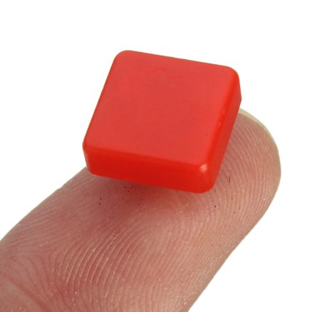 140pcs Square Mixed Color Tactile Button Cap Kit For 12x12x7.3MM Tact Switches 7