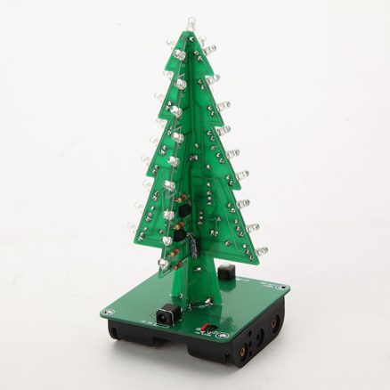 Geekcreit?® DIY Christmas Tree LED Flash Kit 3D Electronic Learning Kit 5