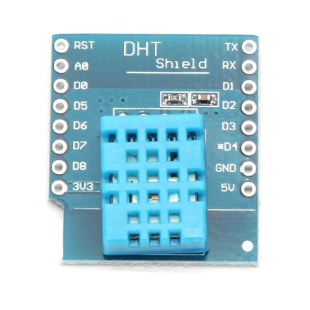 DHT11 Single Bus Digital Temperature Humidity Sensor Shield For D1 Mini 2