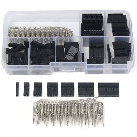 Geekcreit 310pcs 2.54mm Male Female Dupont Wire Jumper With Header Connector Housing Kit 1