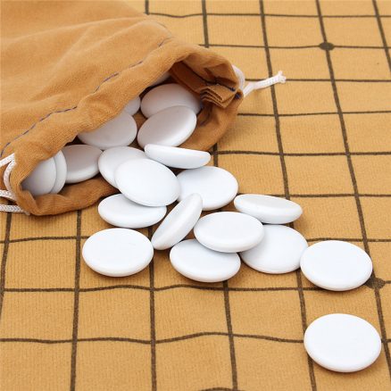 90PCS Go Bang Chess Game Set Suede Leather Sheet Board Children Educational Toy 5