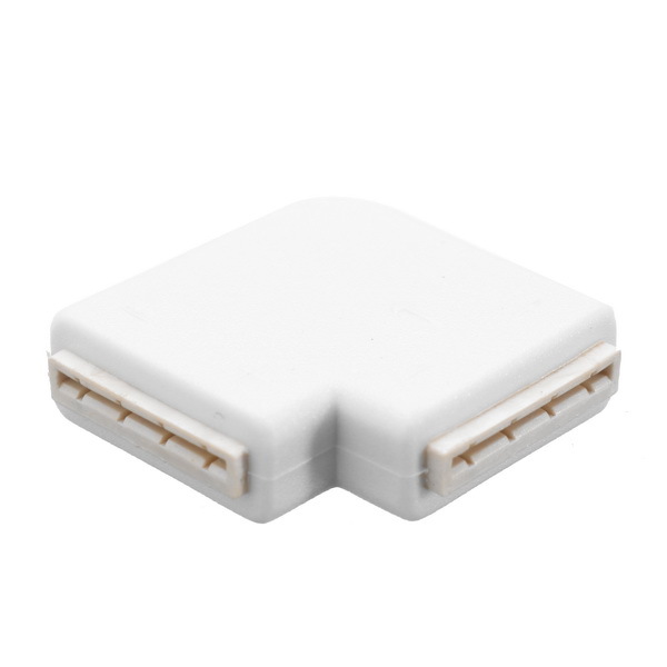 Solderless L Shape Quick Splitter 4 Pin Connector for 12V 5050 10mm Width LED RGB Strip 2 Solderless L Shape Quick Splitter 4 Pin Connector for 12V 5050 10mm Width LED RGB Strip - Image 2