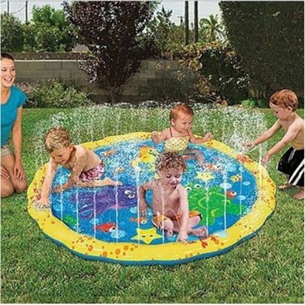 Summer Children's Outdoor Play Water Games Beach Mat Lawn Sprinkler Cushion Toys 2