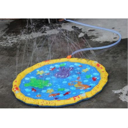 Summer Children's Outdoor Play Water Games Beach Mat Lawn Sprinkler Cushion Toys 3