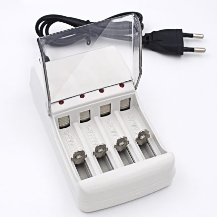 Palo C707 4 Slots LED Indicator Smart Charger for AA / AAA NiCd NiMh Rechargeable Battery 5