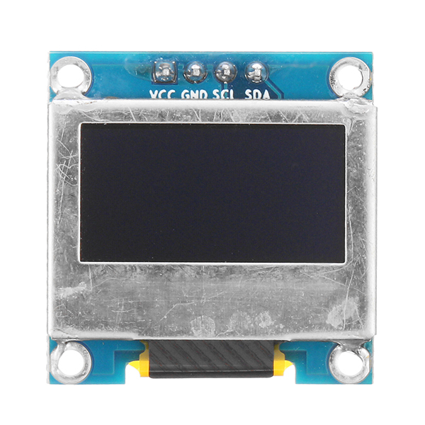 0.96 Inch 4Pin White LED IIC I2C OLED Display With Screen Protection Cover Geekcreit for Arduino - products that work with official Arduino boards 2 0.96 Inch 4Pin White LED IIC I2C OLED Display With Screen Protection Cover Geekcreit for Arduino - products that work with official Arduino boards - Image 2