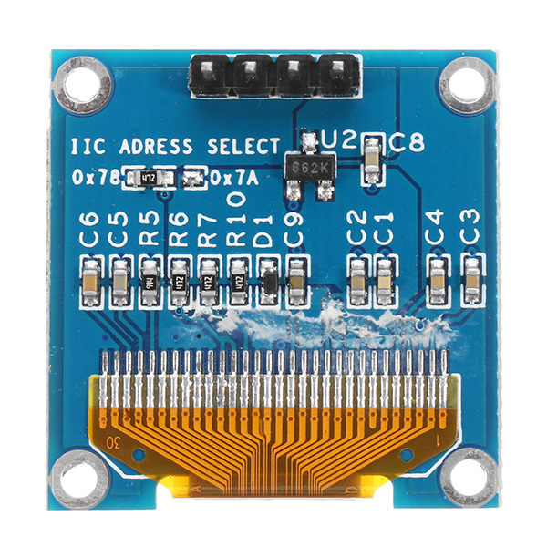 0.96 Inch 4Pin White LED IIC I2C OLED Display With Screen Protection Cover Geekcreit for Arduino - products that work with official Arduino boards 3 0.96 Inch 4Pin White LED IIC I2C OLED Display With Screen Protection Cover Geekcreit for Arduino - products that work with official Arduino boards - Image 3