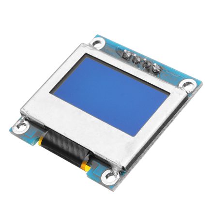 0.96 Inch 4Pin White LED IIC I2C OLED Display With Screen Protection Cover Geekcreit for Arduino - products that work with official Arduino boards 5