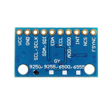MPU-9250 GY-9250 9 Axis Sensor Module I2C SPI Communication Board Accelerometer 5