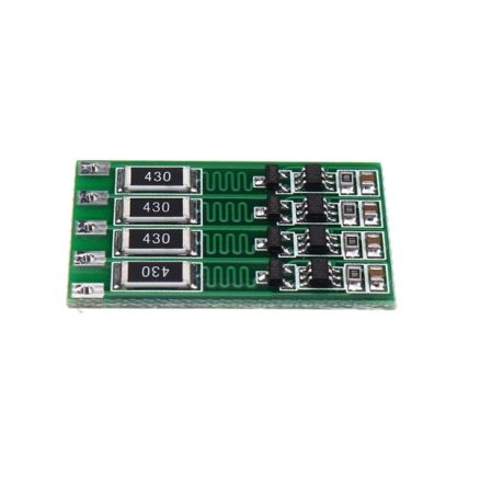 4S 16.8V BMS PCB 18650 Lithium Battery Charger Protection Board Balanced Current 100mA 4
