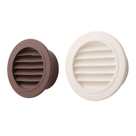 Round Air Vent ABS Louver Grille Cover PP Ventilation Grille Air Grille 100mm 2