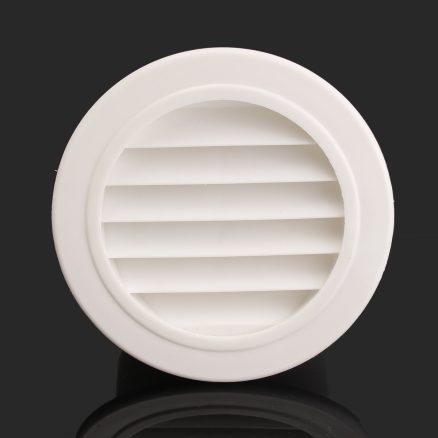 Round Air Vent ABS Louver Grille Cover PP Ventilation Grille Air Grille 100mm 6