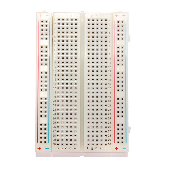 3Pcs 8.5x5.5cm 400 Tie Points 400 Holes Solderless Breadboard Bread Board 2
