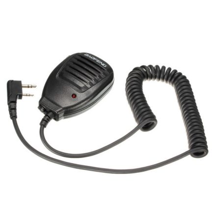 Two Way Radio Walkie Talkie 2 Pin Radio Handheld Microphone Speaker for Motorola BAOFENG PUXING 1