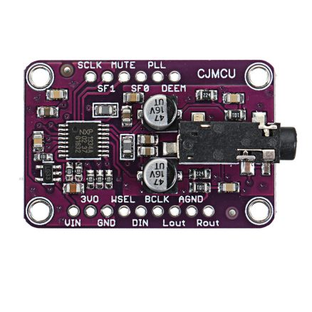 CJMCU-1334 UDA1334A I2S Audio Stereo Decoder Module Board 3.3V - 5V CJMCU for Arduino - products that work with official Arduino boards 4