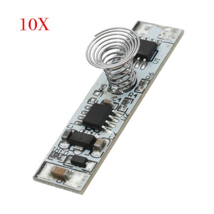 10pcs DC 9V To 24V Touch Switch Capacitive Touch Sensor Module LED Dimming Control Module 1