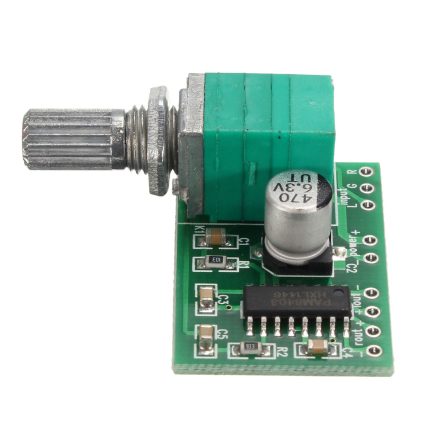 5pcs PAM8403 2 Channel USB Power Audio Amplifier Module Board 3Wx2 Volume Control 6