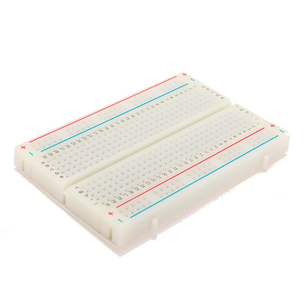 8.5 x 5.5cm 400 Tie Points 400 Holes Solderless Breadboard Bread Board 3 8.5 x 5.5cm 400 Tie Points 400 Holes Solderless Breadboard Bread Board - Image 3