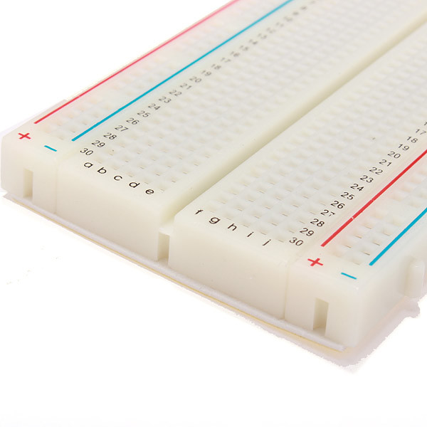 8.5 x 5.5cm 400 Tie Points 400 Holes Solderless Breadboard Bread Board 5 8.5 x 5.5cm 400 Tie Points 400 Holes Solderless Breadboard Bread Board - Image 5