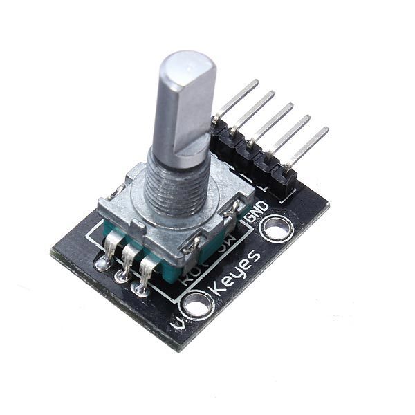 5Pcs 5V KY-040 Rotary Encoder Module AVR PIC Geekcreit for Arduino - products that work with official Arduino boards 2