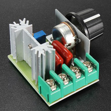 5Pcs 2000W Speed Controller SCR Voltage Regulator Dimmer Thermostat 2