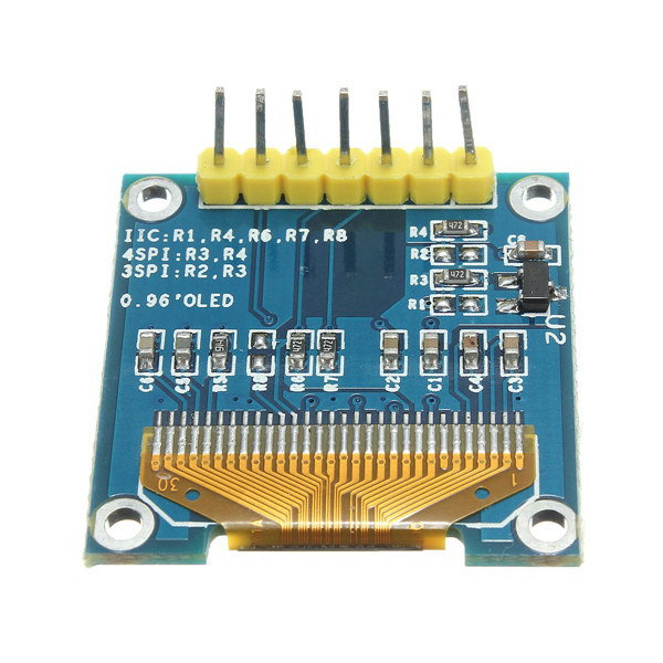 7Pin 0.96 Inch IIC/SPI Serial 128x64 White OLED Display Module 7 7Pin 0.96 Inch IIC/SPI Serial 128x64 White OLED Display Module - Image 7
