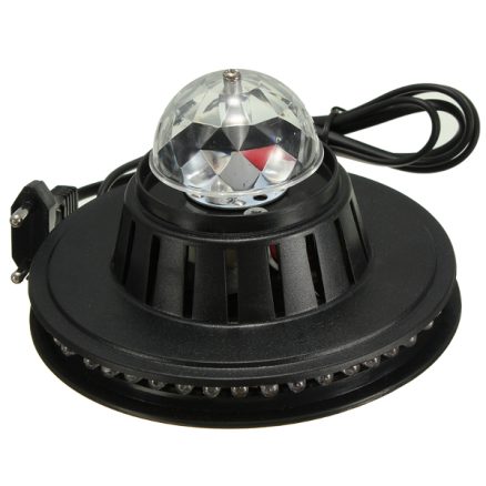 8W Rotating LED Club Disco Party Crystal Magic Ball Stage Effect Light 5