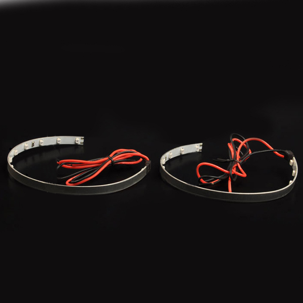 360 Degree LED Devil Eyes Modified Car Motorcycle Accessories For Lens Headlights 2 360 Degree LED Devil Eyes Modified Car Motorcycle Accessories For Lens Headlights - Image 2