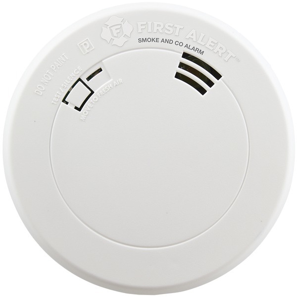 First Alert 1039787 Smoke & Carbon Monoxide Alarm with Voice & Location 1