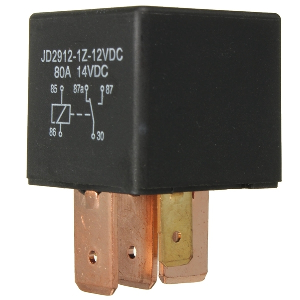 12V 5 Pin Automotive Relay 80A AMP Waterproof Van Boat Spot Lightt Changeover 4 12V 5 Pin Automotive Relay 80A AMP Waterproof Van Boat Spot Lightt Changeover - Image 4