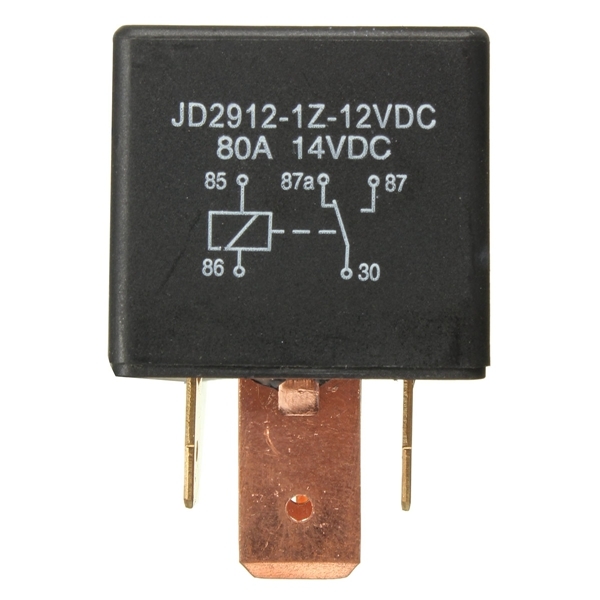 12V 5 Pin Automotive Relay 80A AMP Waterproof Van Boat Spot Lightt Changeover 5 12V 5 Pin Automotive Relay 80A AMP Waterproof Van Boat Spot Lightt Changeover - Image 5