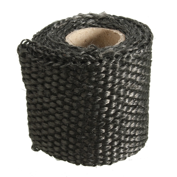 1m 2inch Virgin Glass Fiber Exhaust Pipe Insulation Heat Wrap Tape 7 1m 2inch Virgin Glass Fiber Exhaust Pipe Insulation Heat Wrap Tape - Image 7