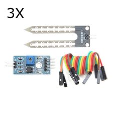3Pcs Soil Hygrometer Humidity Detection Moisture Sensor
