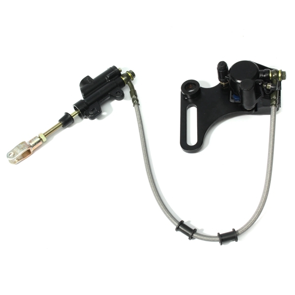 Rear Disc Brake System Caliper Pad For 125cc 140cc Pit Dirt Bike ATV 1 Rear Disc Brake System Caliper Pad For 125cc 140cc Pit Dirt Bike ATV