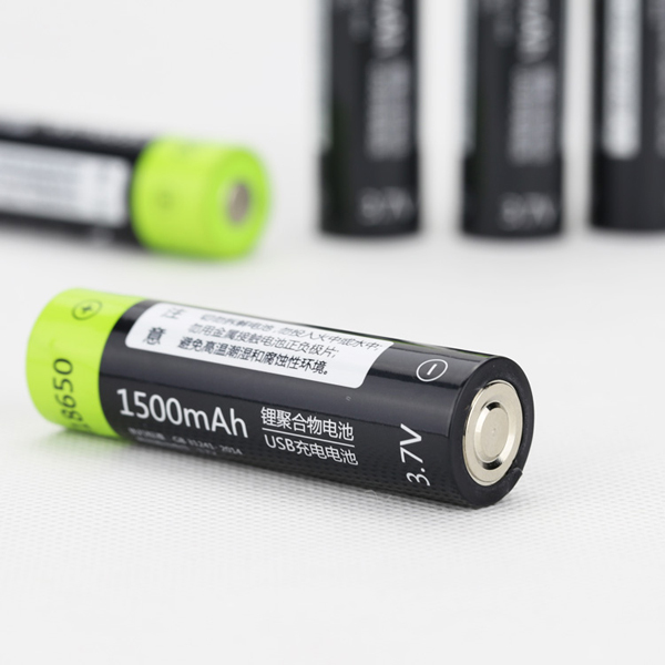 ZNTER 18650 3.7V 1500mAh USB Rechargeable 18650 Lipo Battery 6 ZNTER 18650 3.7V 1500mAh USB Rechargeable 18650 Lipo Battery - Image 6