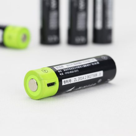 ZNTER 18650 3.7V 1500mAh USB Rechargeable 18650 Lipo Battery 7