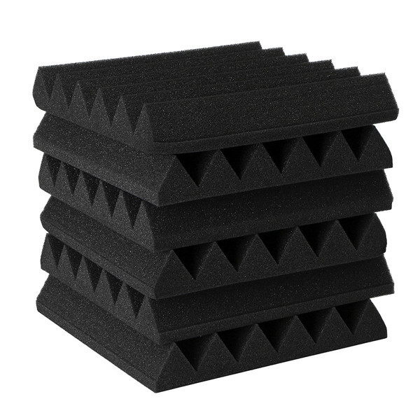 6Pcs 300?—300?—50mm Triangle Insulation Reduce Noise Sponge Foam Cotton 2