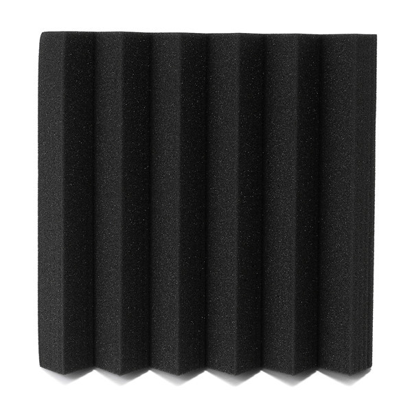 25X25X5cm Black Square Insulation Reduce Noise Sponge Foam Cotton 