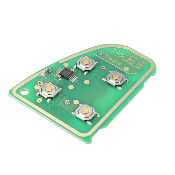 Flip Remote Key Circuit Board 433 Mhz 4 Button for JAGUAR X Type XJ XJR 2 Flip Remote Key Circuit Board 433 Mhz 4 Button for JAGUAR X Type XJ XJR - Image 2
