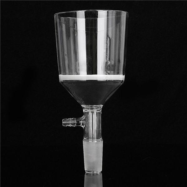 500mL 24/29 Joint Suction Filtration Equipment Glass Buchner Funnel Conical Flask Filter Kit 4 500mL 24/29 Joint Suction Filtration Equipment Glass Buchner Funnel Conical Flask Filter Kit - Image 4