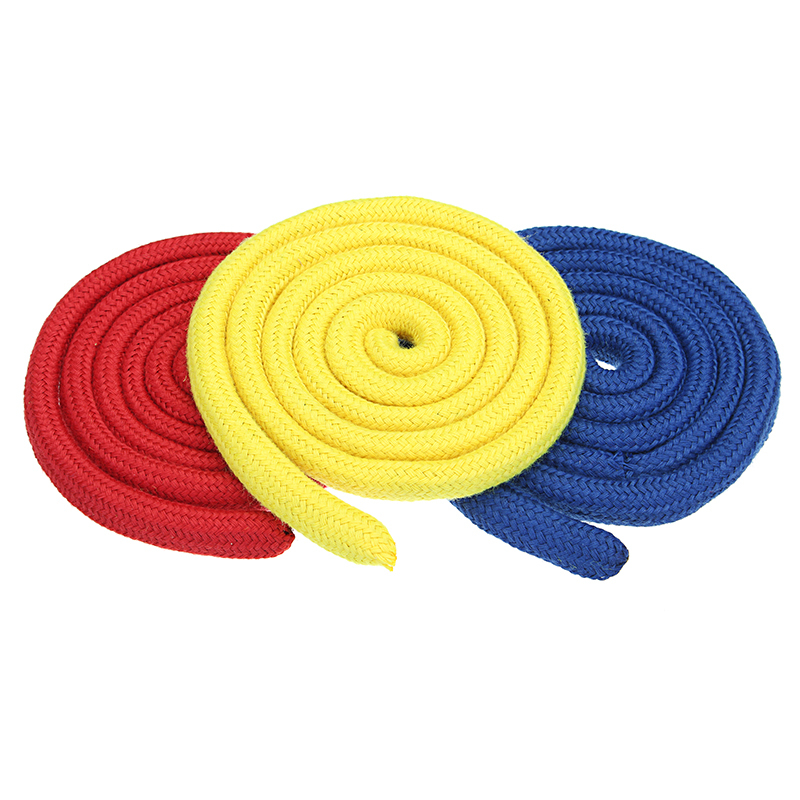Three Strings Linking Ropes Red & Yellow & Blue Color Magic Trick Performance Accessories Props Toys 2
