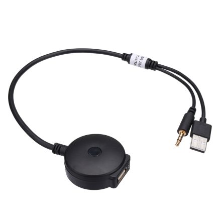 Car bluetooth Audio 3.5mm AUX USB Music Adapter Cable For BMW And Mini Cooper 2
