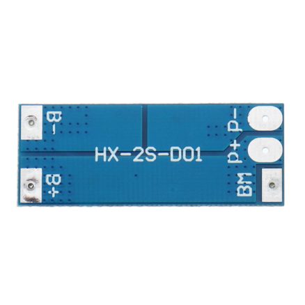 2S 7.4V 8A Peak Current 15A 18650 Lithium Battery Protection Board With Over-Charge Discharge Protection Function 4