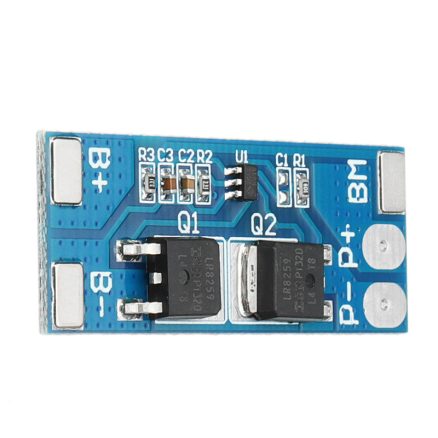 2S 7.4V 8A Peak Current 15A 18650 Lithium Battery Protection Board With Over-Charge Discharge Protection Function 5