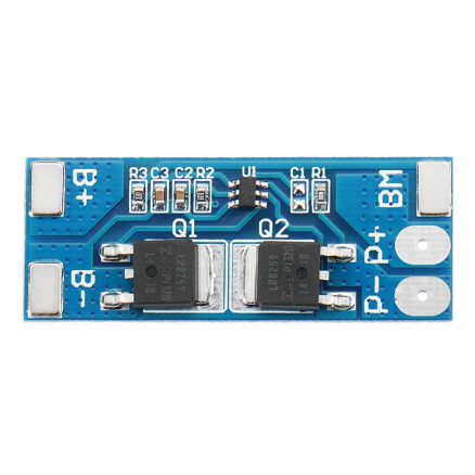 2S 7.4V 8A Peak Current 15A 18650 Lithium Battery Protection Board With Over-Charge Discharge Protection Function 6