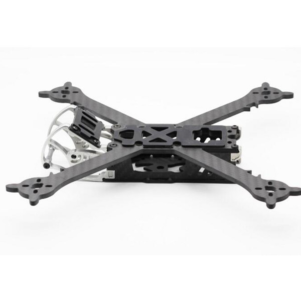 HSKRC SZ245 245mm Wheelbase 4mm Arm Carbon Fiber X Type FPV Racing Frame Kit for RC Drone 4 HSKRC SZ245 245mm Wheelbase 4mm Arm Carbon Fiber X Type FPV Racing Frame Kit for RC Drone - Image 4